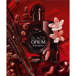 عطر بلاك أبيوم أوفر ريد أو دو برفيوم اف سان لوران للنساء 90 مل Yves Saint Laurent Black Opium Over Red EDP